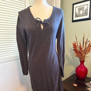 Royal Robbins sweater dress. Gray color. Size large. Never worn.